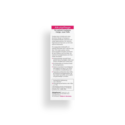 Sebamed&nbsp;Fuß Creme Urea Akut 10%&nbsp;100&nbsp;ML