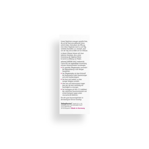 Sebamed&nbsp;Unreine Haut mattierende Creme&nbsp;50&nbsp;ML
