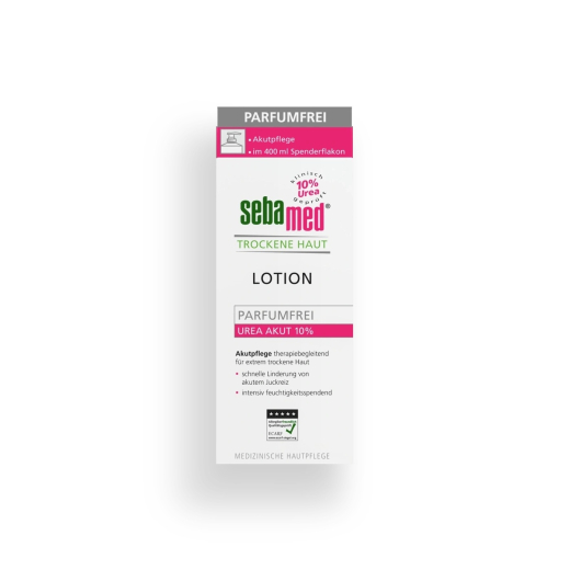 Sebamed Lotion parfumfrei Urea Akut 10% + Spender 400 ML