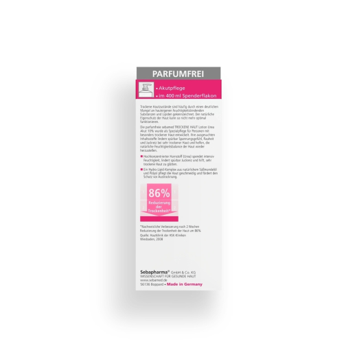 Sebamed&nbsp;Lotion parfumfrei Urea Akut 10% + Spender&nbsp;400&nbsp;ML