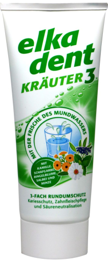 Elkadent Kräuter 3 Zahncreme&nbsp;&nbsp;75&nbsp;ml