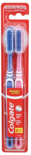 Zahnbürste COLGATE Double Action medium&nbsp;&nbsp;2&nbsp;er