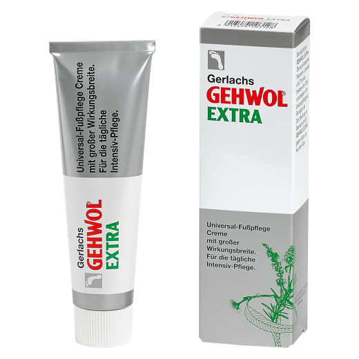 GEHWOL Extra&nbsp;Universal-Fußpflege-Creme für die tägliche Intensiv-Pflege&nbsp;75&nbsp;ml