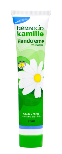 Herbacin Kamille &nbsp;Handcreme mit Glyzerin ohne Parfum&nbsp;75&nbsp;ML