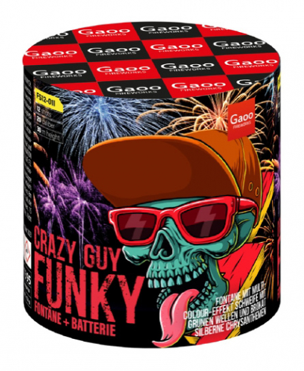 Funky (Mansion), 12 SchussGAOO Feuerwerksbatterie