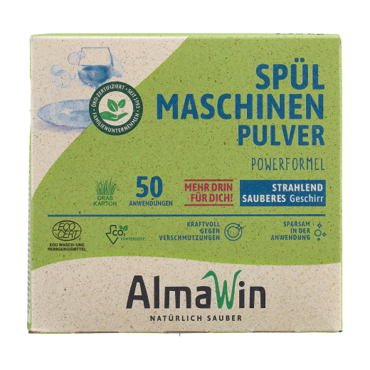 AlmaWinSpülmaschinen Pulver, 50 Anwendungen 1,25 kg
