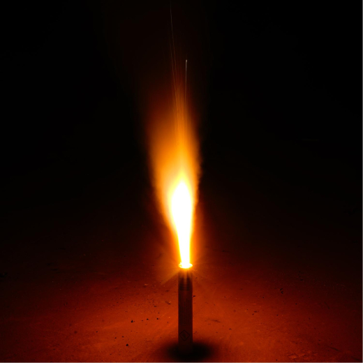 Bengalfeuer, gelb, KAT F1NICO Feuerwerk