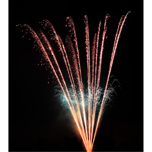 Aurora Australis, 88 SchussNICO Feuerwerk