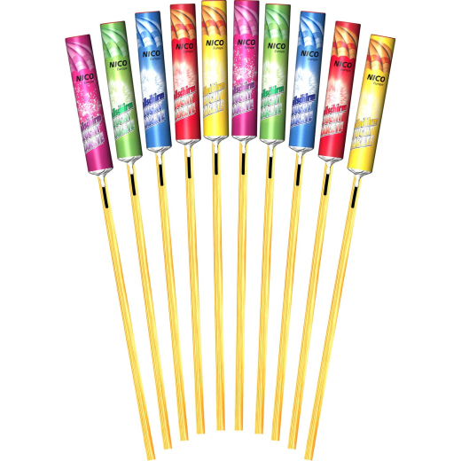 Fallschirm-Rakete, 10er-Schtl. NICO Feuerwerk