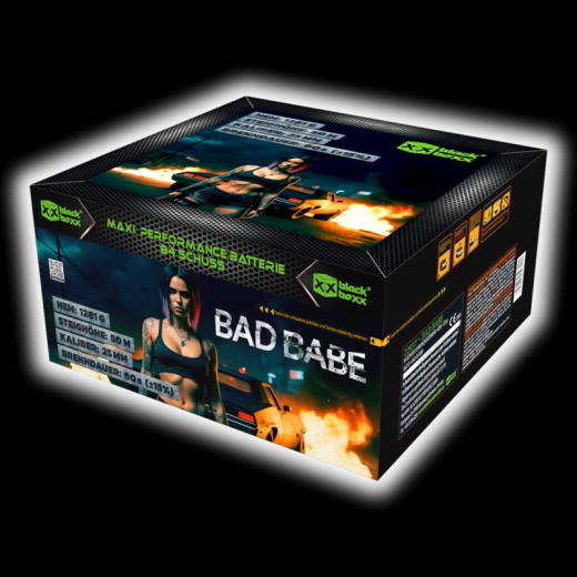 Bad Babe, 84 SchussBlackBoxx Feuerwerk
