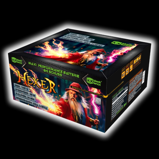Hexer, 84 SchussBlackBoxx Feuerwerk