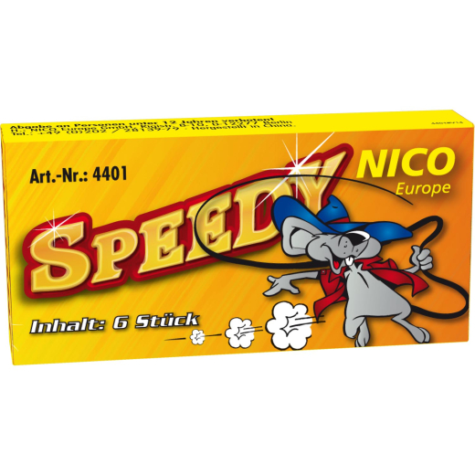 Speedy, 6er-SchachtelNICO Feuerwerk