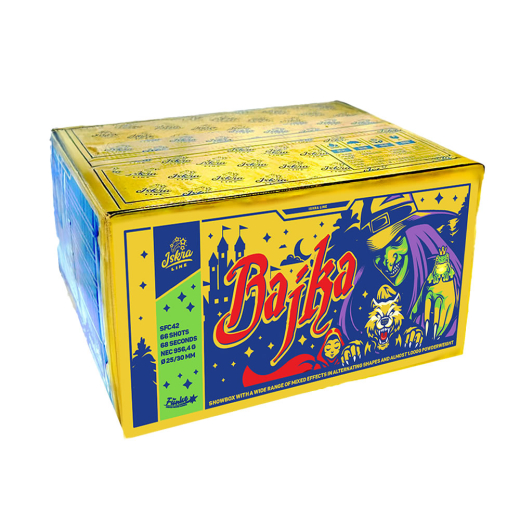 Bajka, 66 SchussFunke Feuerwerk ISKRA Line