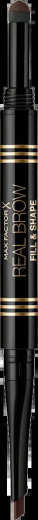 Max Factor Augenbrauenstift Real Brow Fill & Shape 004 Deep Brown, 0,6 g
