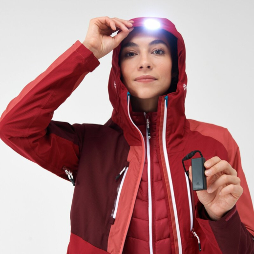 Womens Carletta VIII Jacke für Damen, wasserdicht mit Innenjacke