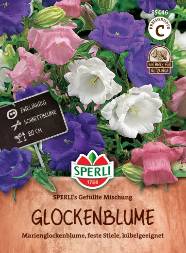 Glockenblumensamen SPERLI's Gefüllte Mischung Inhalt: 1 Portion