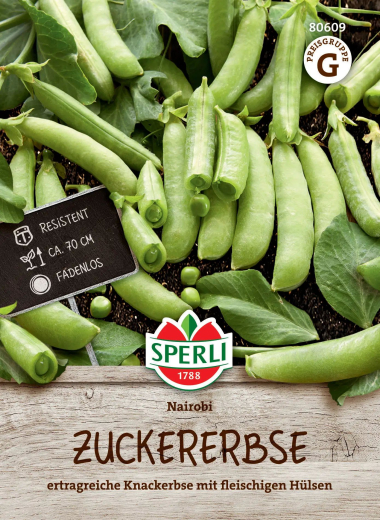 Zuckererbsensamen Nairobi Inhalt: 1 Portion