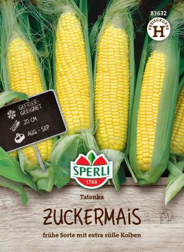 Zuckermaissamen Tatonka, F1 Inhalt: 1 Portion