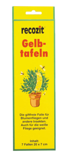 Recozit Gelbtafeln 7er