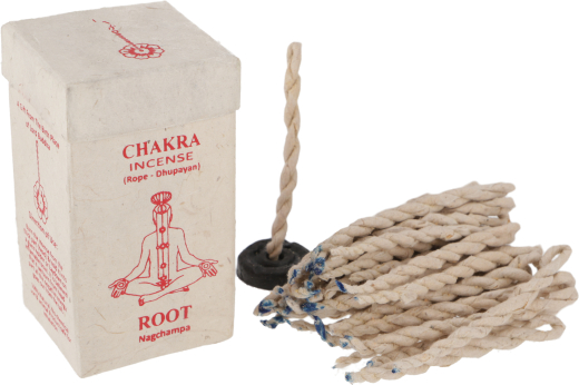 Chakra Incense, Nepal RäucherschnüreRoot/Nag ChampaInhalt: &nbsp;32 Stück