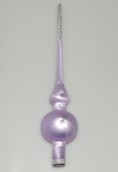 Spitze uni Eislack flieder, L ca. 27cm, Ø 6cm