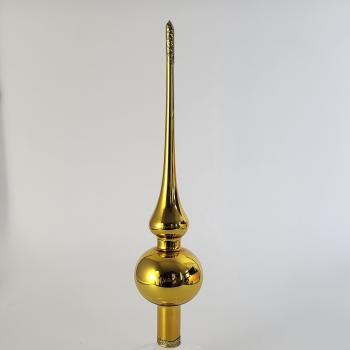 Spitze uni gold glanz, L ca. 27cm, Ø 6cm