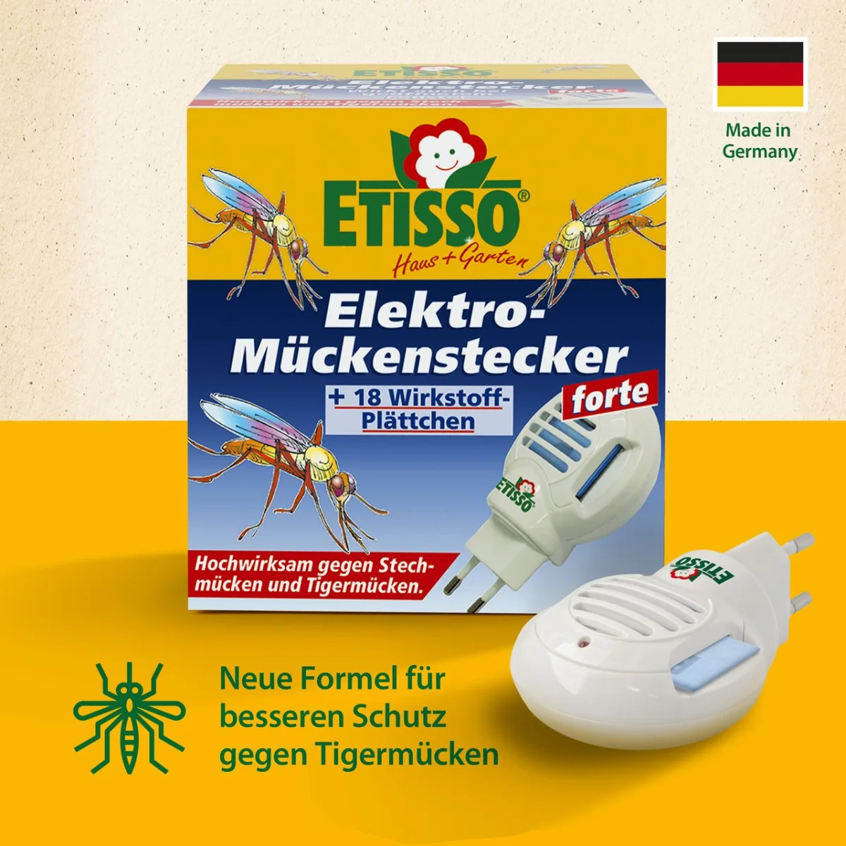 ETISSO® Elektro-Mückenstecker OP 1/18