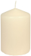 Stumpenkerzen  1 Stück Ø  50mm Höhe: 80mm Farbe: 030 champagner
