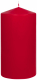 Stumpenkerze 1 Kerze Ø  50 mm Höhe 100 mmFarbe:  250 burgund