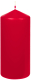 Stumpenkerzen  1 Stück Ø  50mm Höhe: 120mm Farbe: 250 burgund