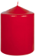Stumpenkerzen  1 Stück Ø  70mm Höhe: 100mm Farbe: 210 rot