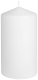 Stumpenkerzen  1 Stück Ø  70mm Höhe: 130mm Farbe: 010 weiß