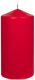 Stumpenkerzen  1 Stück Ø  70mm Höhe: 150mm Farbe: 210 rot