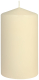 Stumpenkerzen  1 Stück Ø  80mm Höhe: 150mm Farbe: 030 champagner
