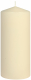 Stumpenkerze 1 Kerze Ø  80 mm Höhe 200 mmFarbe:  030 champagner