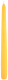 Spitz-/Leuchterkerze 1 Kerze Ø  22 mm Höhe 240 mmFarbe:  goldgelb 130