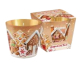 Duftkerze im Glas Gingerbread Town 1 Stück Ø  90mm Höhe: 85mm  