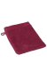 Waschhandschuh 16 x 21 cm rubin