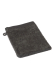 Waschhandschuh 16 x 21 cm anthracite