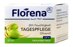 Florena Tagescreme&nbsp;mit Olivenöl für trockene Haut&nbsp;50&nbsp;ML