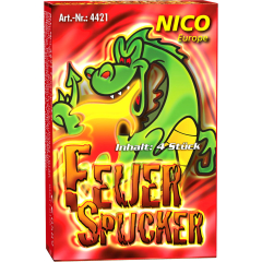 Feuerspucker, 4er SchachtelNICO Jugendfeuerwerk