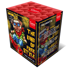 Free Style, 20 Schuss, ca 23 SekundenGaoo Feuerwerk