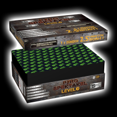 Pyro-Spektakel Level 7, 151 SchussBlackBoxx Feuerwerk