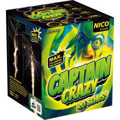 Captain Crazy, 20 Schuss, ca 40secNICO Feuerwerk