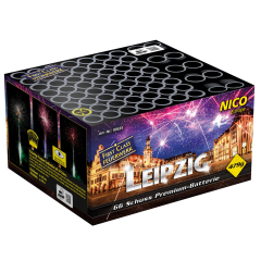 Leipzig, 66 Schuss, ca 60 secNICO Feuerwerk
