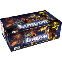 London, 126 Schuss, ca 100 secNICO Feuerwerk