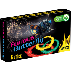 Furious Butterfly, 6er-SchachtelNICO Feuerwerk