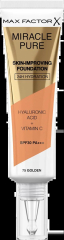 Max Factor Foundation Miracle Pure Golden 75, LSF 30, 30 ml