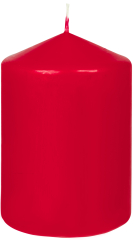 Stumpenkerzen  1 Stück Ø  50mm Höhe: 80mm Farbe: 250 burgund