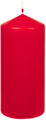 Stumpenkerzen  1 Stück Ø  50mm Höhe: 120mm Farbe: 210 rot